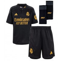 Camisa de time de futebol Real Madrid Aurelien Tchouameni #18 Replicas 3º Equipamento Infantil 2023-24 Manga Curta (+ Calças curtas)